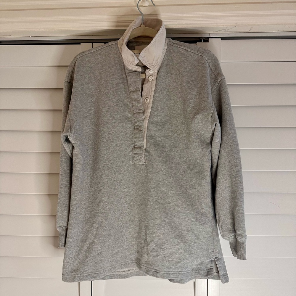 Aerie Heather Gray Knit Top
